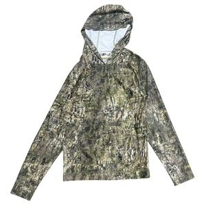 Gamehide Hoodie Mens Medium Camo Hunting Performance‎ Long Sleeve Pullover